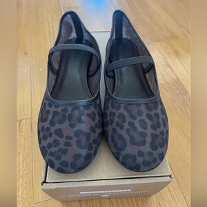Madewell Black Leopard Print Flats
